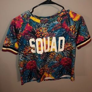 Children’s rainbow “squad” tee shirt